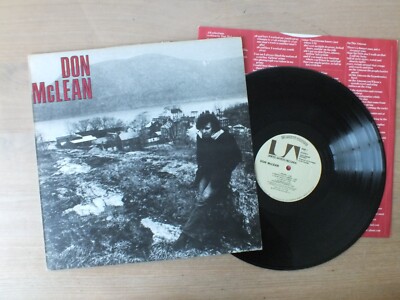 DON MCLEAN   self titled s/t same  USA/UK   LP  ois  Vinyl   mint-