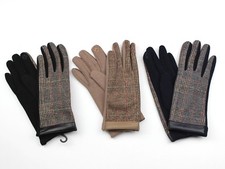 Women's Plaid Gloves Smartphone Touchscreen Etip Fall Winter Cute