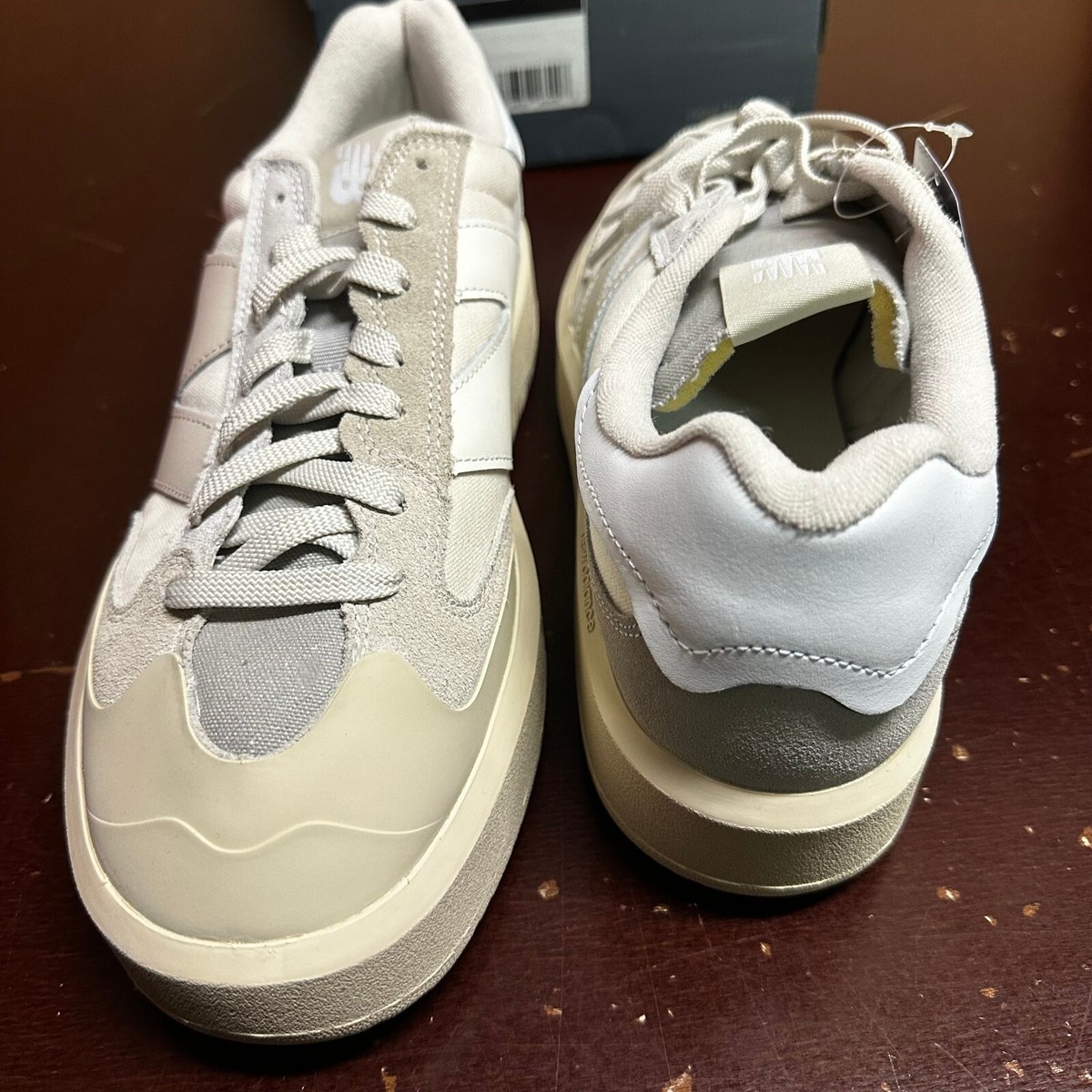 New Balance Mens Gray Beige CT302 Ortholite Comfort Lace Up  display picture 3