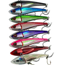 RM7 UV -Resin Minnow 7" Lure Ultra Violet Lure For Wahoo, Tuna, Mahi and More