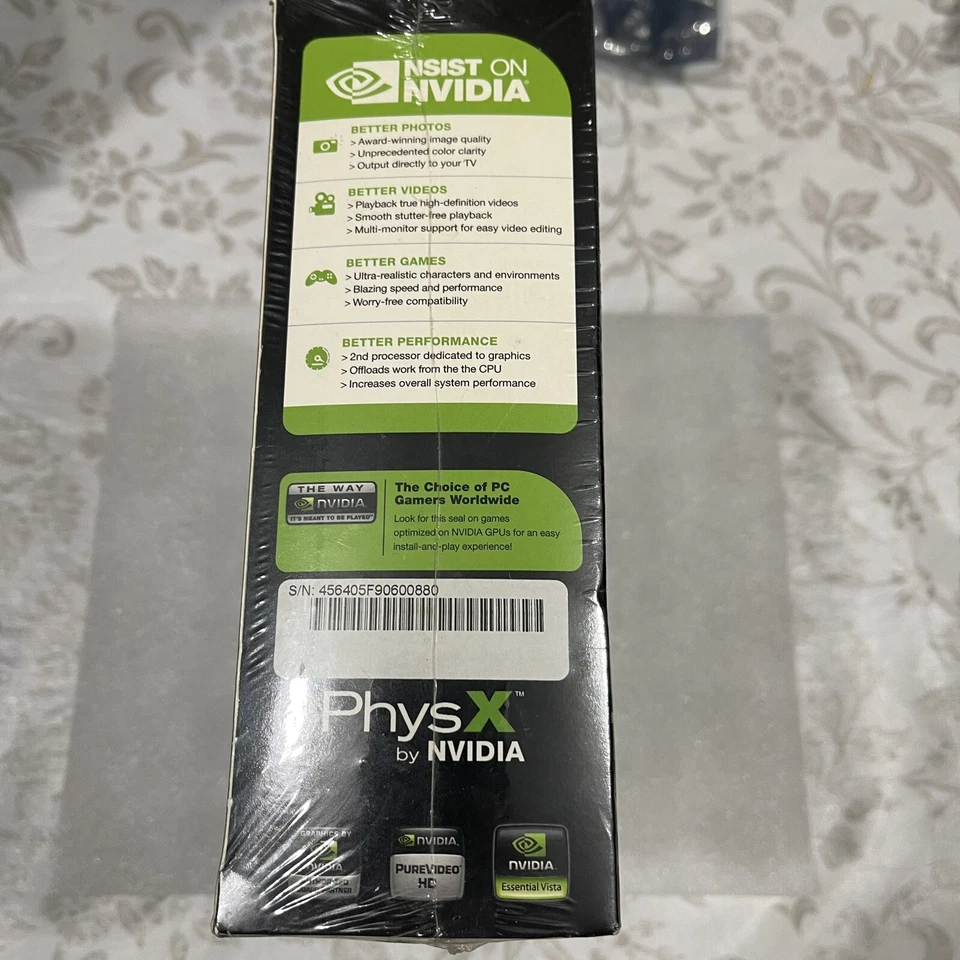 BFG Nvidia GeForce 9400 GT 512MB DDR2 PCI-e DVI VGA HDTV Video Card BFGR94512GTE - Image 3 of 4