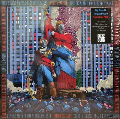 King Gizzard And The Lizard Wizard Live In Paris 2019 Vinyl Color 3LP Boxset NEW