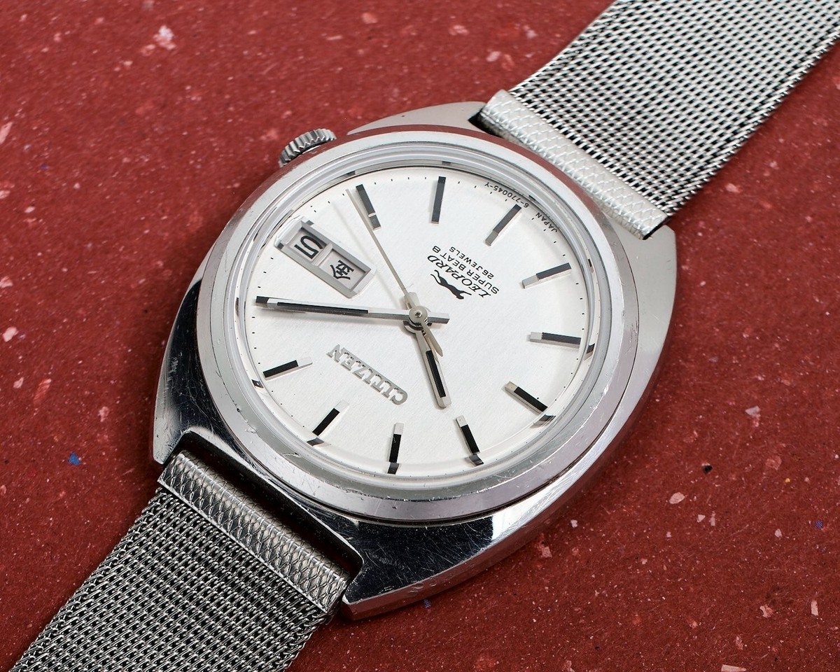 Citizen Leopard: Super Beat 8 Automatic Vintage 24 jewel, Restored