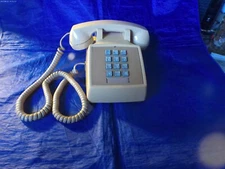 Vintage Western Electric Touch Tone Beige Bell System Telephone