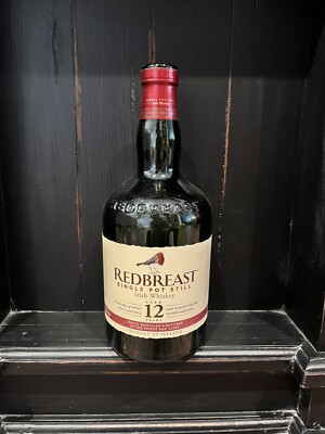 Redbreast 12 Empty Irish Whiskey Bottle