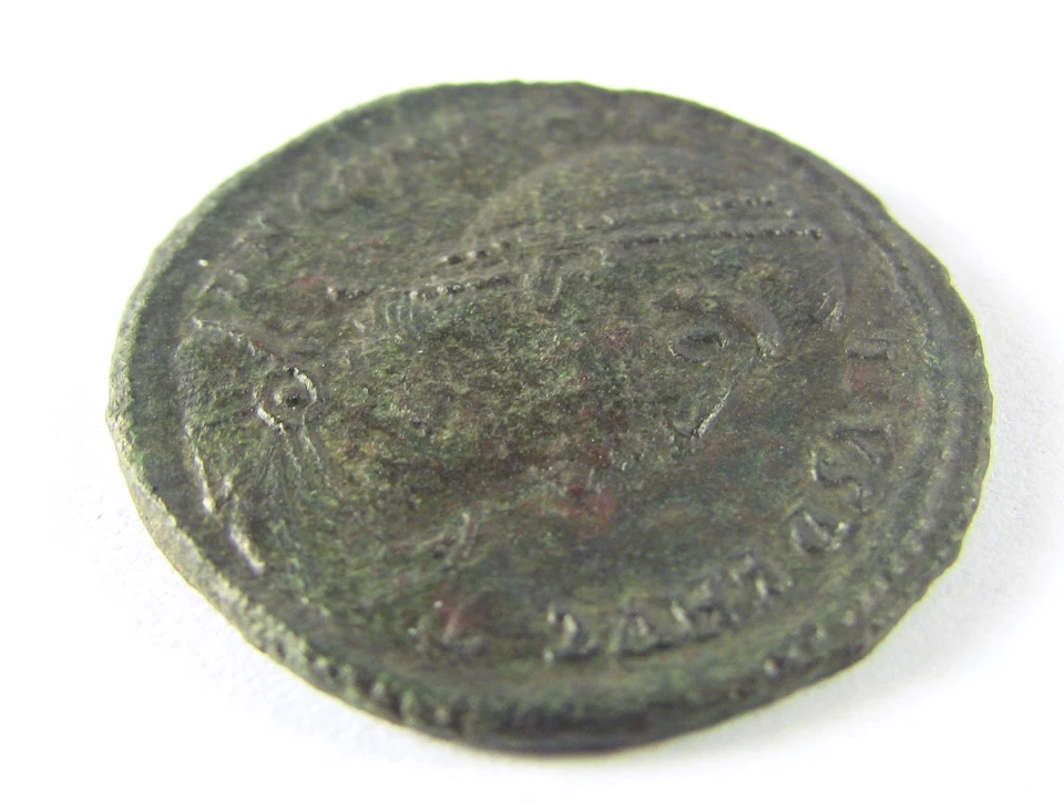 + 350-361 AD CONSTANTIVS II Bronze AE Follis Cyzicus Roman Coin - 25x24mm; 5.6g - Image 4 of 4