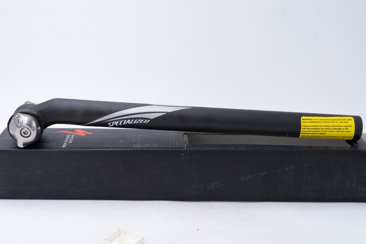 NOS SPECIALIZED S-WORKS MTN CARBON SEATPOST 30.9 mm 1 BOLT 400 mm