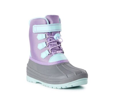 Wonder Nation Toddler Girl's 3M Insulated Winter Duck Boots Size 1 New
