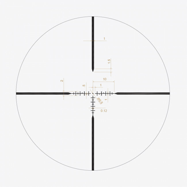Rut Reticle Riton Scope Riton Optics Scope X1 Primal 4-16x44 1