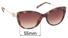 SFx Replacement Sunglass Lenses fits Michael Kors MK2127U South Hampton - 55mm W