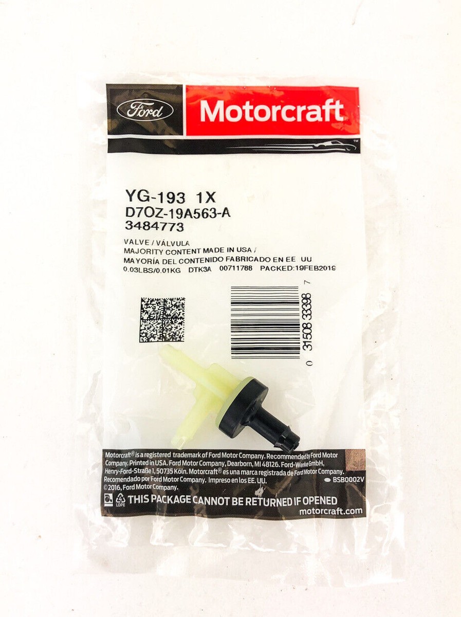 Ｙ④ OEM Genuine Ford Motorcraft Vacuum Control Valve-Check Valve YG-193