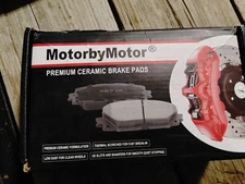 MotorbyMotor BPD1169 Disc Brake Pad Set, Front (Z2C)