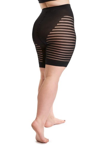 Plus Size Sheer Stretchy Patterned Anti Chafing Slip Short Chub Rub Knickers XXL - Picture 11 of 27