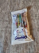 6 Set Kawaii Diamond Gel Pens 0.5mm Black Ink Color