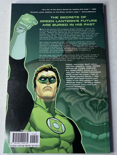 Green Lantern: Secret Origin DC Comics novela gráfica 2008 comercio libro de bolsillo NUEVO - Imagen 2 de 2