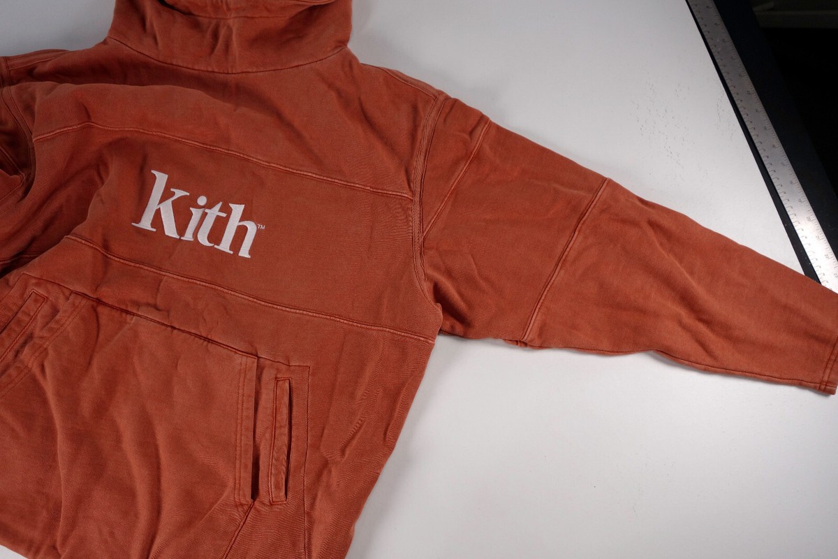 KITH DOUBLE POCKET 2 HOODIE - CLAY