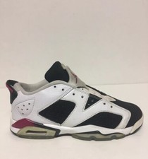 Air Jordan 6 Retro Low Fuschia GS Size 7Y Basketball Shoes Sneakers