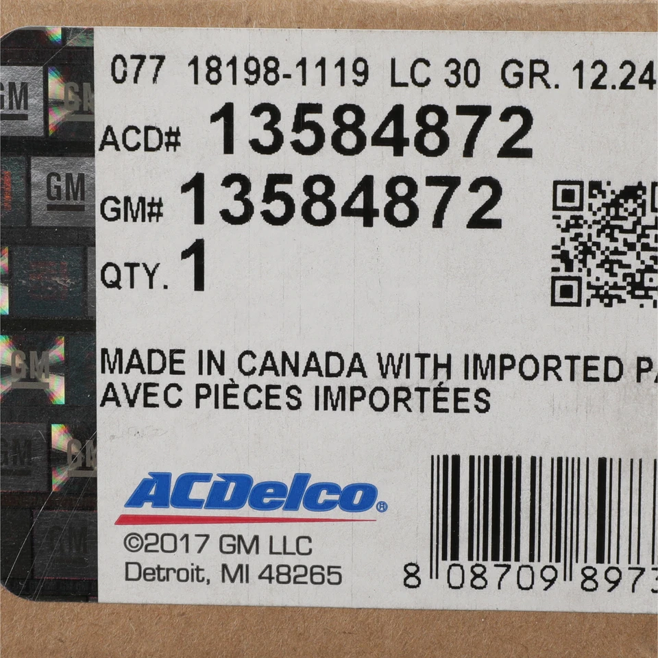 Atuador de trava de energia Liftgate novo do fabricante com trava integrada 2006-2017 GM 13584872 - Imagem 4 de 4