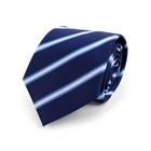NEW Men's Navy Striped Tie