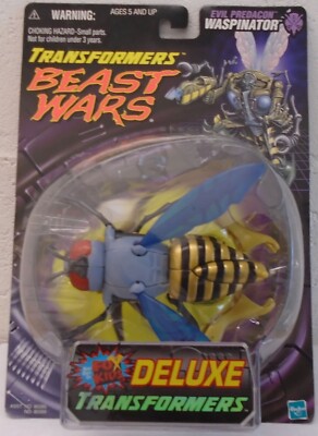 Transformers Beast Wars Waspinator Fox Kids 1999 Predacon Deluxe Hasbro MOC