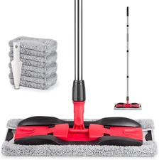 Trapeador Para Piso De Madera Ceramica Mopa Microfibra Limpieza Casas Flat Mop