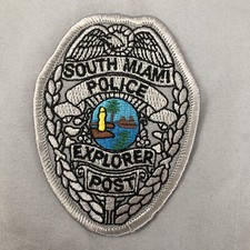 South Miami Police Explorer Post Patch - 2 3/8 inches x 3 1/8 inches - Florida