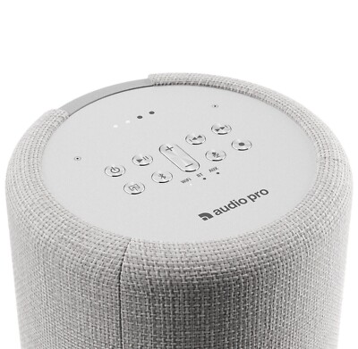 AUDIO PRO - G10 Smarter Multiroom-Lautsprecher Airplay 2, Goolgle Assistant grau