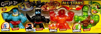 Heroes of Goo Jit Zu All Stars 4 Pack - Thrash Pantaro Blazagon