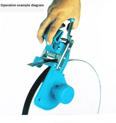 Straight Round Edge Banding Tape Cutting Device Trimming Cutter for PVC Paper - Picture 6 of 10