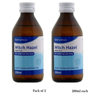Glocken Hamamelis 100% rein 200ml (2er Pack)
