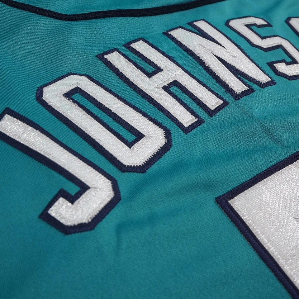 Randy Johnson 1994 Seattle Mariners 125th Anniv. Alt Teal Jersey Men's (S-3XL) - Image 4 of 4