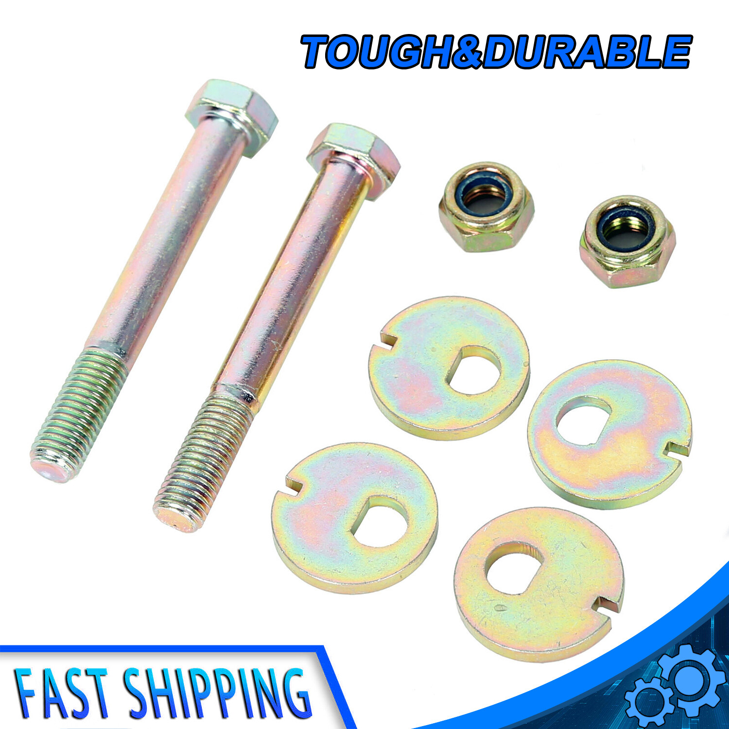 Alignment Cam Bolt Kit Front Lower Control Arm fit 9718 Jeep Wrangler