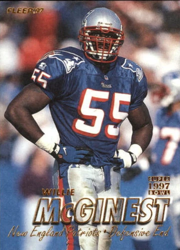 1997 Fleer Willie McGinest #262