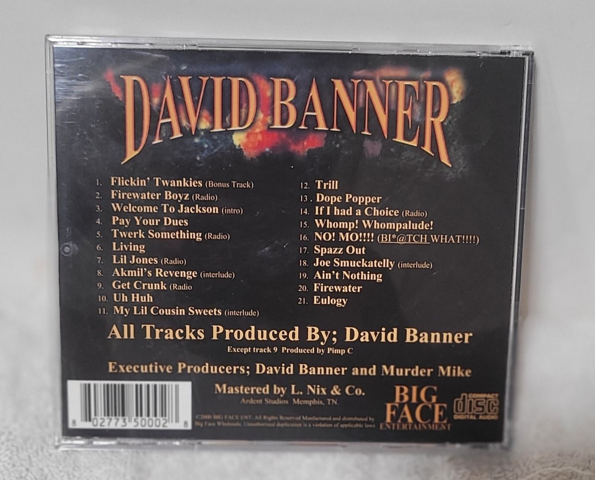 Them Firewater Boyz, Vol. 1 by David Banner/Crooked Lettaz (CD