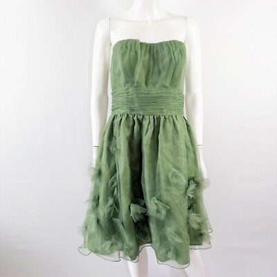 Disney Fairytale Weddings by Alfred Angelo Green Dress Size 16 Strapless Fairy | eBay Disney Fairytale Weddings by Alfred Angelo Green Dress Size 16 Strapless Fairy | eBay