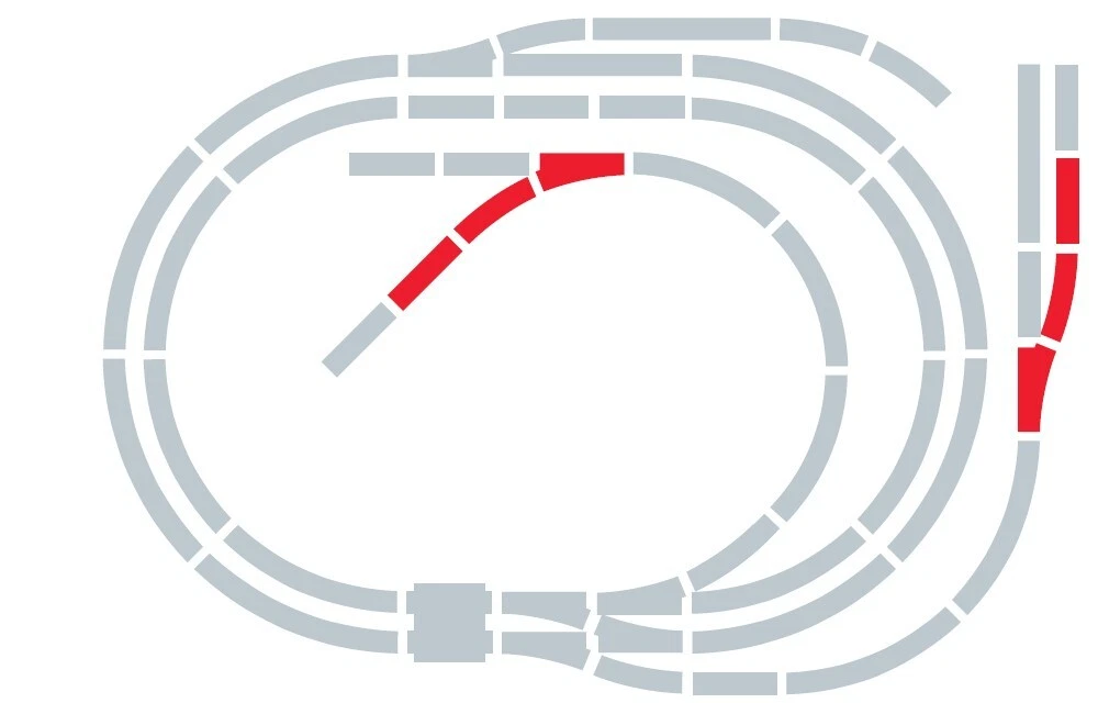 Hornby track hotsell pack a