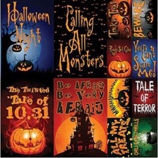 12x12 Reminisce Goosebumps Sticker Sheet