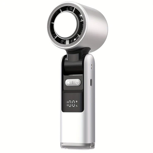 Portable Handheld Fan Speed(1-100) Adjustable Turbo Mini 4000mAh Quick Cooling - Picture 14 of 18