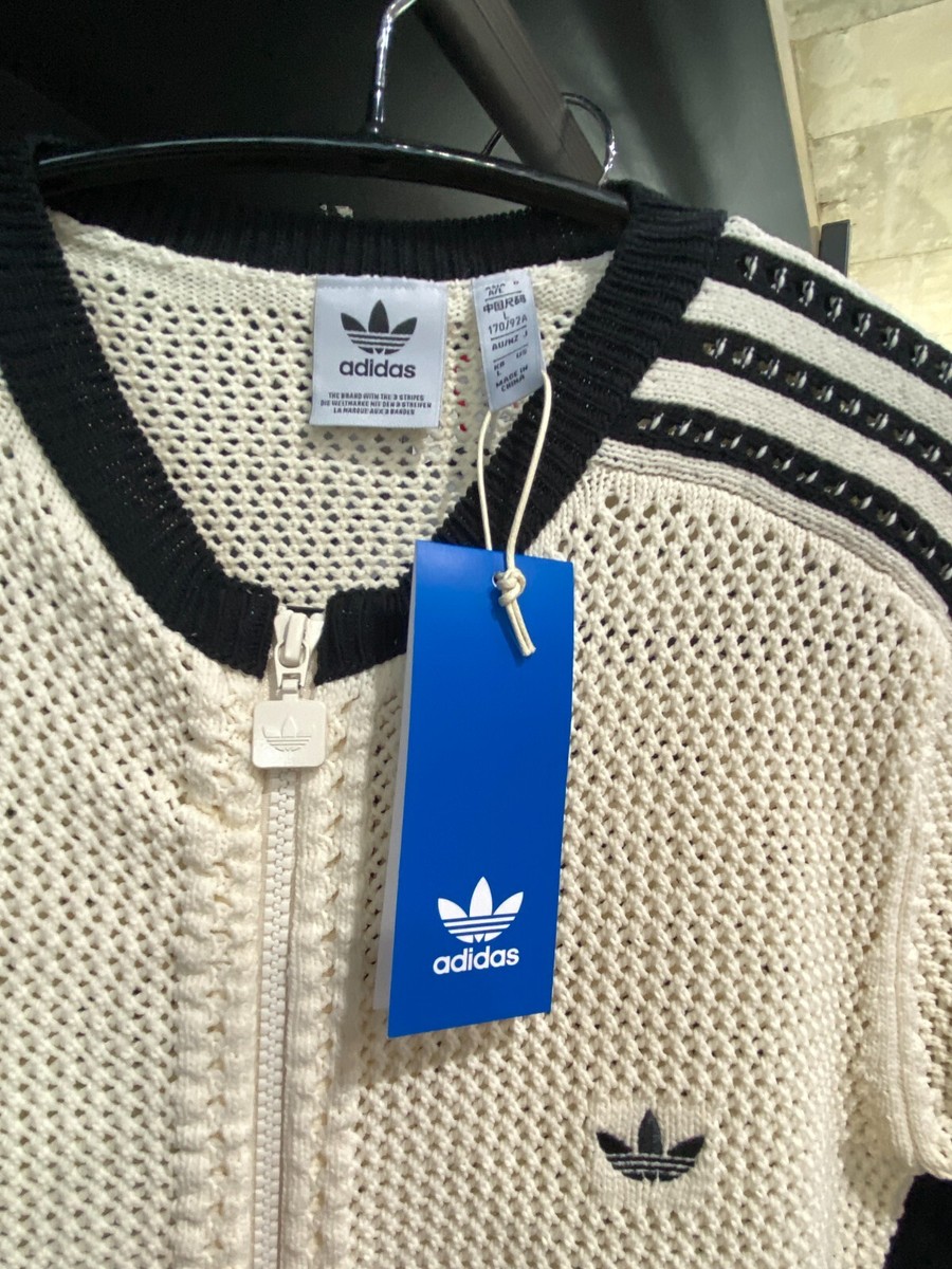 【ADIDAS】Originals Premium Crochet Dress JD1074 adidas WMNS Originals Premium Crochet Dress Wonder White