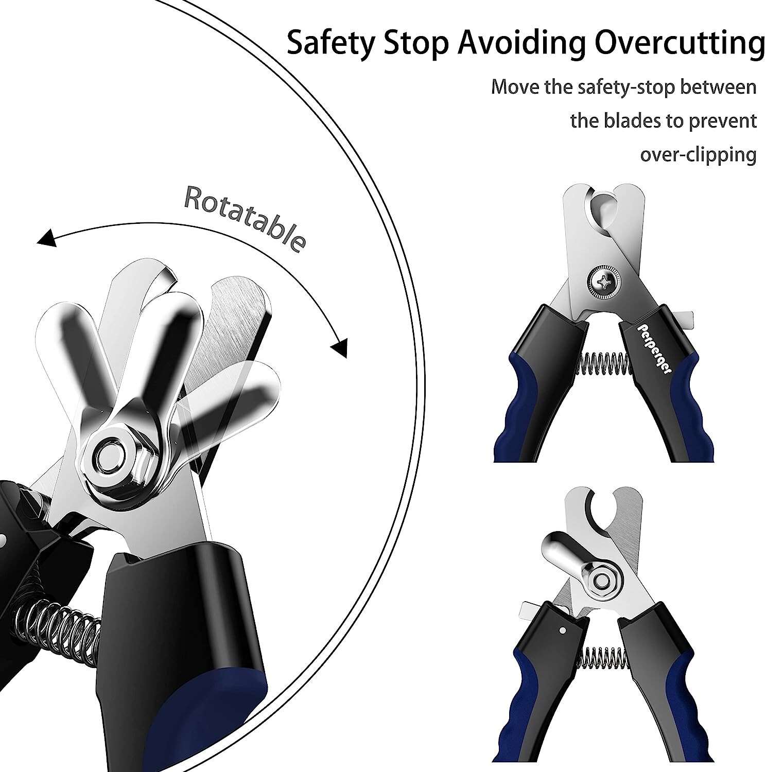 Dog Toe Nail Clippers For Large Dogs Professional Heavy Duty With Safety Guard eBay