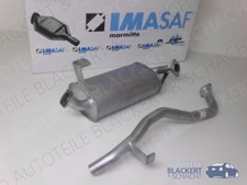 IMASAF Auspuffset für Toyota Land Cruiser 3.0TD J7 1993-1996|KURZ, MSD+ROHR