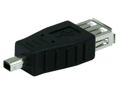 NEW - USB 2.0 A Female to Mini 4 pin (B4) Male Adapter - Canada
