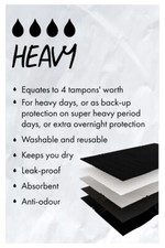 3 Pack Bonds Womens Bloody Comfy Period Heavy Moderate size 6-26