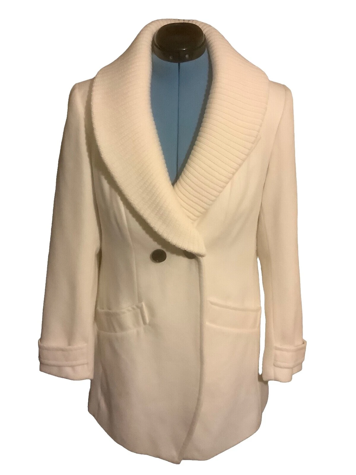 Abrigos sólido blanco Steve Madden, chaquetas y chalecos para Mujeres