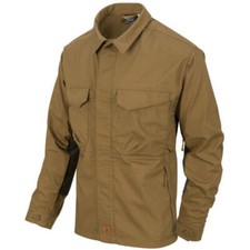 Helikon-Tex Woodsman Shirt Coyote/Taiga Green Outdoor Bushcraft