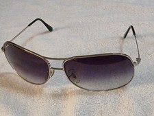 Ray Ban Sunglasses RB 3267 003/8G Silver Frames 64-13 W/Case READ