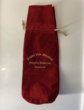 Pappy Van Winkle Family Reserve 20 Year Old Whiskey Bourbon Red Velvet Bag
