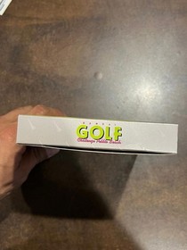 Bandai Golf Challenge Nintendo NES Complete CIB - MINTY!!