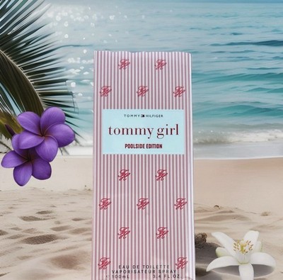 TOMMY GIRL Summer POOLSIDE EDITION TOMMY HILFIGER Perfume 3.4 oz NEW Sealed  