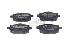 Bremsbeläge hinten für Peugeot 208 1680301680